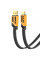 Дата кабель Amaya M33 USB to MicroUSB 2.4A (1.2m) Yellow - фото