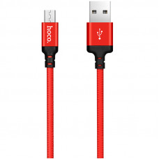 Дата кабель Hoco X14 Times Speed Micro USB Cable (1m) - Червоний