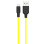 Дата кабель Hoco X21 Plus Silicone MicroUSB Cable (1m) - Black / Yellow