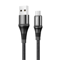Дата кабель Hoco X50 Excellent USB to MicroUSB (1m) - Чорний