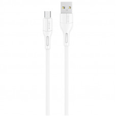 Дата кабель USAMS US-SJ502 U68 USB to MicroUSB (1m) - Білий