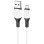 Дата кабель Borofone BX79 USB to MicroUSB (1m) - Белый