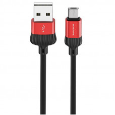 Дата кабель Borofone BX28 Dignity USB to MicroUSB (1m) - Червоний