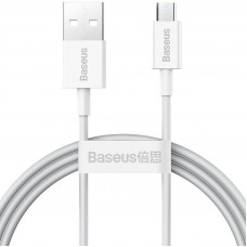 Дата кабель Baseus Superior Series Fast Charging MicroUSB Cable 2A (1m) (CAMYS) - Білий