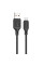 Дата кабель Hoco X90 Cool silicone USB to MicroUSB (1m) - Black - фото