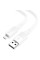 Дата кабель Hoco X84 Solid USB to MicroUSB (1m) - White - фото