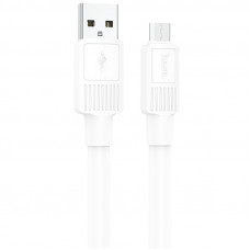 Дата кабель Hoco X84 Solid USB to MicroUSB (1m) - White