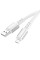 Дата кабель Hoco X85 Strength USB to MicroUSB (1m) - White - фото