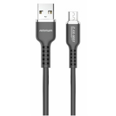 Дата кабель Amaya M30 USB to MicroUSB 2.4A (1m) - Black