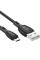 Дата кабель Borofone BX86 Advantage USB to MicroUSB 2.4A (1m) - Black - фото