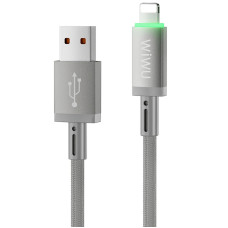 Дата кабель WIWU C081 Maglink USB to Lightning 12W (1m) - Grey