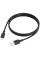 Дата кабель Borofone BX113 Lenny USB to Lightning 2.4A (1m) - Black - фото