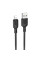 Дата кабель Borofone BX113 Lenny USB to Lightning 2.4A (1m) - Black - фото