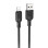 Дата кабель Borofone BX113 Lenny USB to Lightning 2.4A (1m) - Black