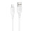 Дата кабель Borofone BX113 Lenny USB to Lightning 2.4A (1m) - White