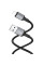 Дата кабель Borofone BX83 Famous USB to Lightning 2.4A (1m) - Black - фото
