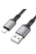 Дата кабель Borofone BX83 Famous USB to Lightning 2.4A (1m) - Black - фото