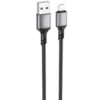 Дата кабель Borofone BX83 Famous USB to Lightning 2.4A (1m) - Black