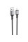 Дата кабель Borofone BX83 Famous USB to Lightning 2.4A (1m) - Black - фото
