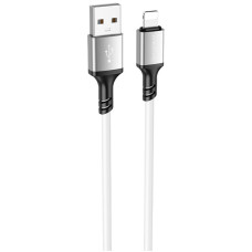 Дата кабель Borofone BX83 Famous USB to Lightning 2.4A (1m) - White