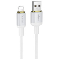 Дата кабель Hoco X128 Benefit USB to Lightning 12W (1m) - White