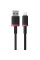 Дата кабель Baseus Dura Series Fast Charging USB to Lightning 2.4A (1m) (CB000122) Red / Black - фото