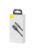 Дата кабель Baseus Tungsten Gold USB to Lightning Cable 2.4A (2m) (CALWJ-A0) Black - фото