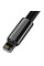 Дата кабель Baseus Tungsten Gold USB to Lightning Cable 2.4A (2m) (CALWJ-A0) Black - фото
