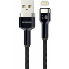 Дата кабель Amaya 310L USB to Lightning 2.4A (1m) Brown