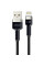 Дата кабель Amaya 310L USB to Lightning 2.4A (1m) Brown - фото