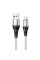 Дата кабель Hoco X50 Excellent USB to Lightning (1m) - Серый - фото