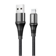 Дата кабель Hoco X50 Excellent USB to Lightning (1m) - Чорний