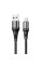 Дата кабель Hoco X50 Excellent USB to Lightning (1m) - Чорний - фото