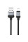 Дата кабель Borofone BX28 Dignity USB to Lightning (1m) - Metal gray - фото