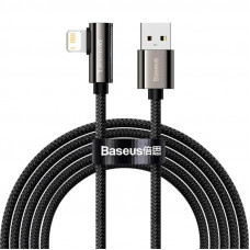 Дата кабель Baseus Legend Series Elbow USB to Lightning 2.4A (2m) (CALCS-A01) - Black