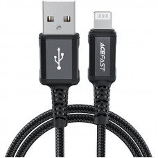 Дата кабель Acefast MFI C4-02 USB-A to Lightning aluminum alloy (1.8m) - Black