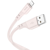 Дата кабель Hoco X97 Crystal color USB to Lightning (1m) - Light pink