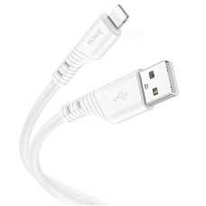Дата кабель Hoco X97 Crystal color USB to Lightning (1m) - White