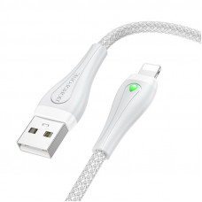 Дата кабель Borofone BX100 Advantage USB to Lightning (1m) - Gray