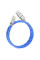 Дата кабель Hoco U113 Solid 2.4A USB to Lightning (1m) - Blue - фото