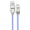 Дата кабель Hoco U113 Solid 2.4A USB to Lightning (1m) - Blue