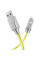 Дата кабель Hoco U113 Solid 2.4A USB to Lightning (1m) - Gold - фото