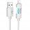 Дата кабель Hoco U123 Regent colorful 2.4A USB to Lightning (1.2m) - Gray