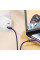 Дата кабель Hoco U125 Benefit 2.4A USB to Lightning (1.2m) - Purple