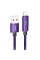 Дата кабель Hoco U125 Benefit 2.4A USB to Lightning (1.2m) - Purple