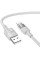 Дата кабель Hoco U129 Spirit Transparent USB to Lightning 2,4A (1.2m) - Gray