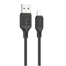 Дата кабель Hoco X90 Cool silicone USB to Lightning (1m) - Black
