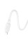 Дата кабель Hoco X96 Hyper USB to Lightning 12W (0.25m) - White - фото