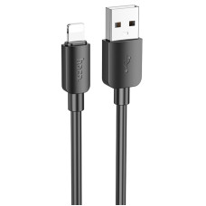 Дата кабель Hoco X96 Hyper USB to Lightning 12W (0.25m) - Black