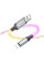 Дата кабель Hoco U112 Shine 2.4A USB to Lightning (1m) - Gray - фото